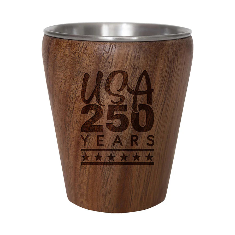 250 USA Stainless Steel Shot Glass