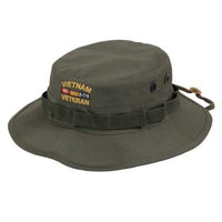Rothco Vietnam Veteran Embroidered Olive Green Boonie Hat