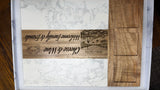 Custom engraved 11 pc. charcuterie board set