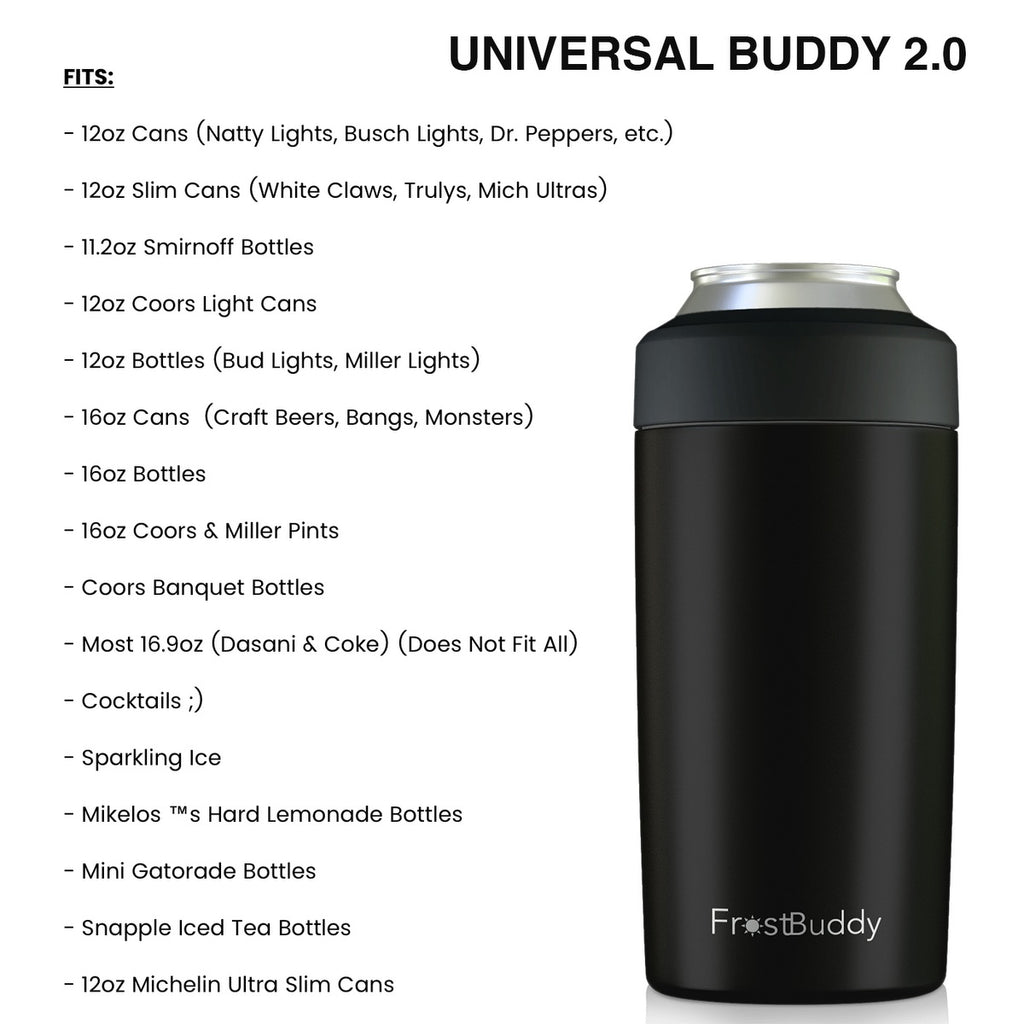4 1n 1 Power coated can / bottle cooler