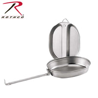 G. I. type stainless steel mess kit