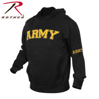 ARMY EMBROIDERED PULLOVER SWEATSHIRTS