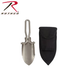 Stainless steel folding shovel