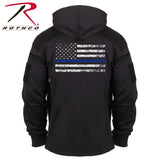 BLACK 'THIN BLUE LINE' CONCEALED CARRY SWEATSHIRT