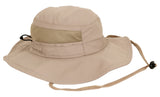 NEW khaki lightweight adjustable mesh boonie hat