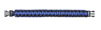 THIN BLUE LINE PARACORD BRACELET